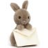 Peluche Lapin messager (19 cm) - Jellycat