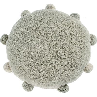 Coussin rond Bubbly olive (48 cm) Lorena Canals
