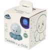 Veilleuse Twinkles To Go Octo Bleu Pastel  par Cloud B