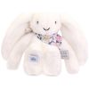 Peluche Lapin Fleurette Blanc (25 cm) Doudou et Compagnie Produit 1