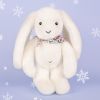 Peluche Lapin Fleurette Blanc (25 cm) Doudou et Compagnie Ambiance 2