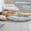 Coussin de maternité Buddy Cloudy kaki  par Doomoo