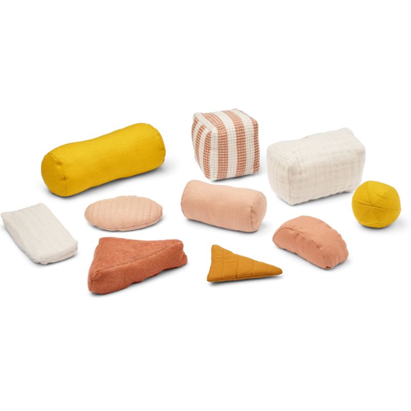Lot de 10 formes sensorielles Senzo rose multi mix Liewood