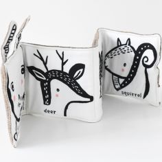 Livre bébé en tissu accordéon Forêt