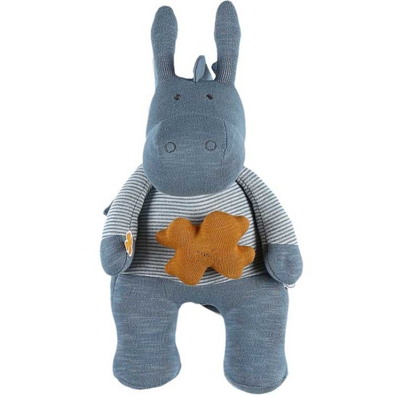 Peluche musicale à suspendre Iconiques Paco bleu (22 cm) Noukie's