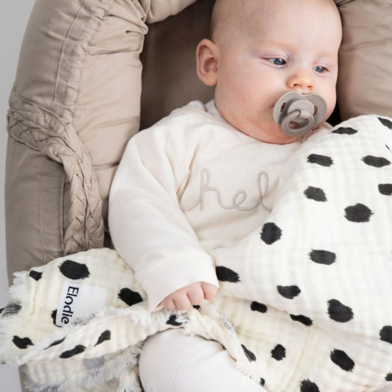 Lot de 2 sucettes symétriques en silicone Binky Leopard (3 mois et +) Elodie Details Ambiance 2