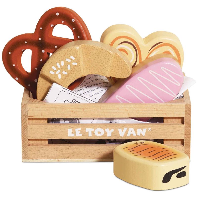 Cagette de pâtisseries et viennoiseries en bois FSC Le Toy Van Produit 1