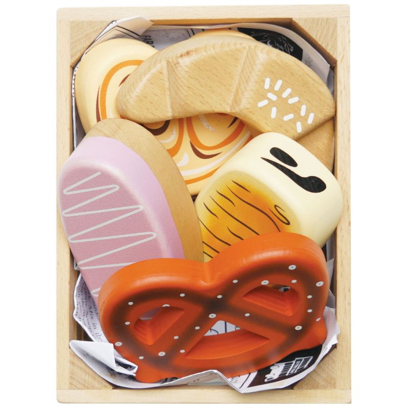 Cagette de pâtisseries et viennoiseries en bois FSC Le Toy Van Produit 3