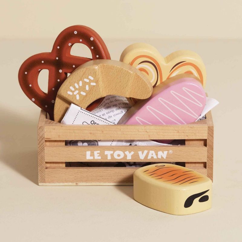 Cagette de pâtisseries et viennoiseries en bois FSC Le Toy Van Ambiance 4
