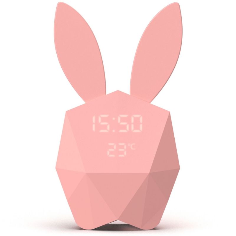Réveil connecté lapin Cutie Clock Pink MOB Produit 1