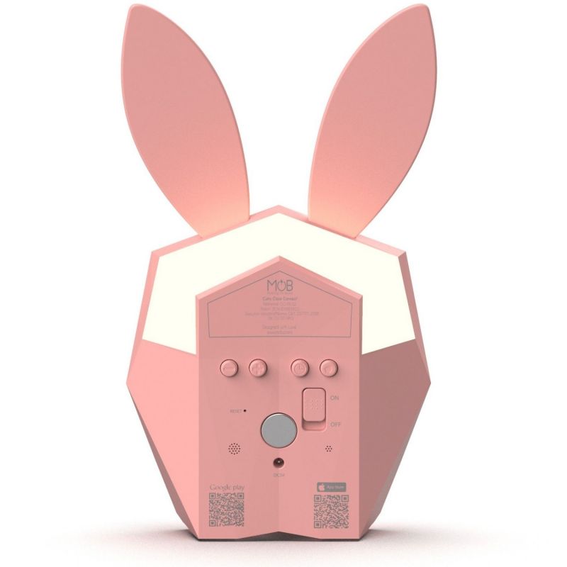 Réveil connecté lapin Cutie Clock Pink MOB Produit 3