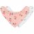 Variation Rose, rouge, violet du produit Lot de 2 bavoirs bandanas avec col bénitier Happy Fruits Cerise de la marque Lässig 
