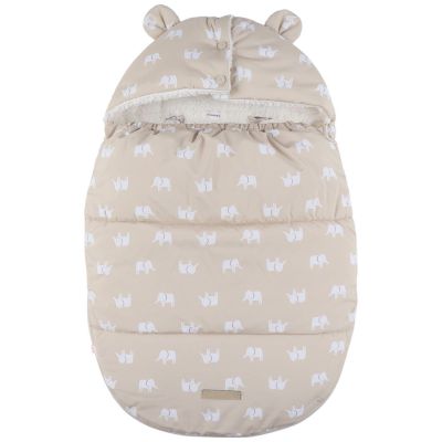 Chancelière déperlante en sherpa beige Noukie's