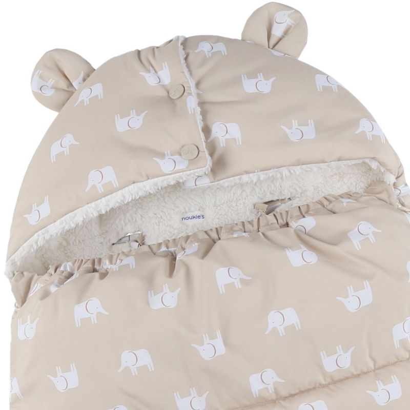Chancelière déperlante en sherpa beige Noukie's Produit 4