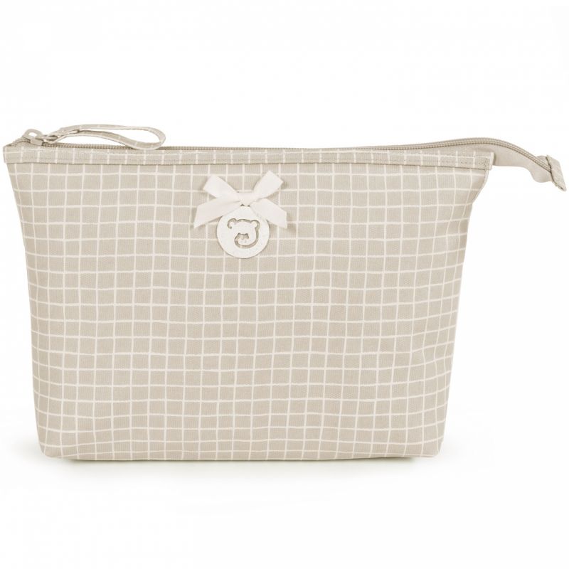 Trousse de toilette Miel beige Pasito a pasito