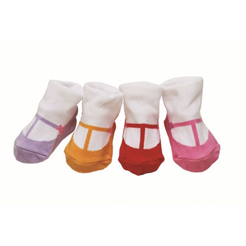 Boîte 4 paires de chaussettes Salomés (0-12 mois) BB & Co