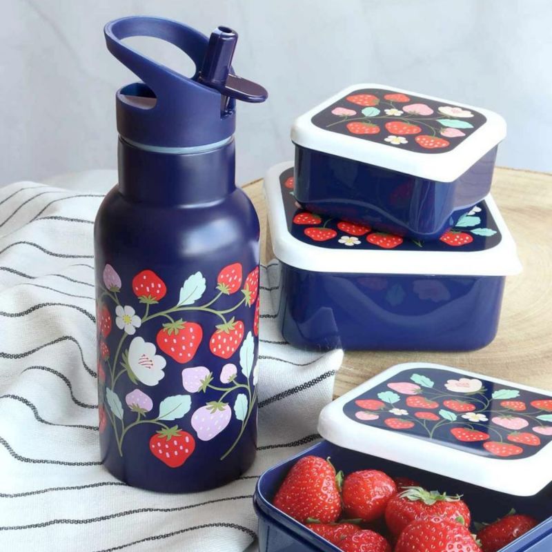 Gourde isotherme Fraises (350 ml) - Reconditionné A Little Lovely Company Produit 5