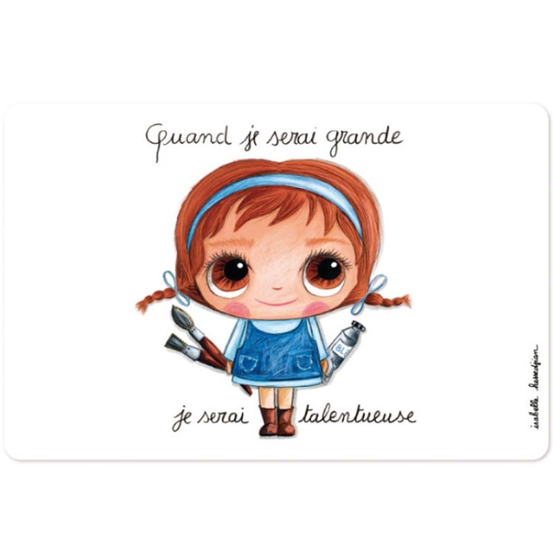 Set de table Talentueuse Isabelle Kessedjian