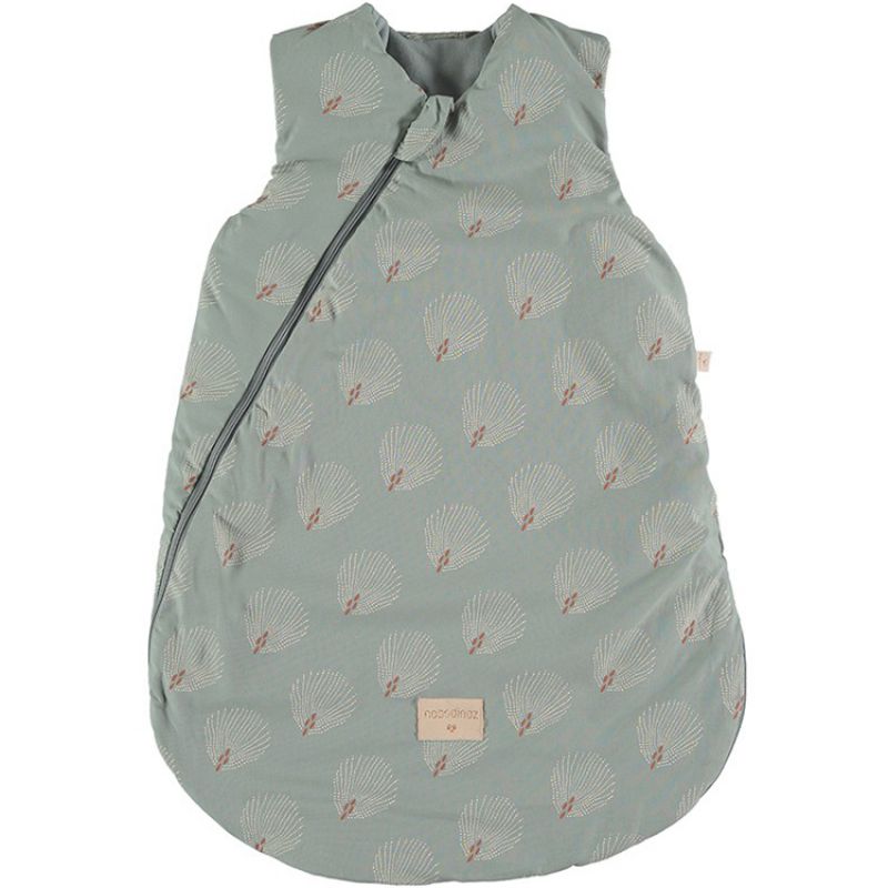 Gigoteuse mi saison White Gatsby Antique Green TOG 1,7 (65 cm) Nobodinoz