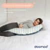 Coussin de maternité Doomoo Ethnic petrol Doomoo Ambiance 9