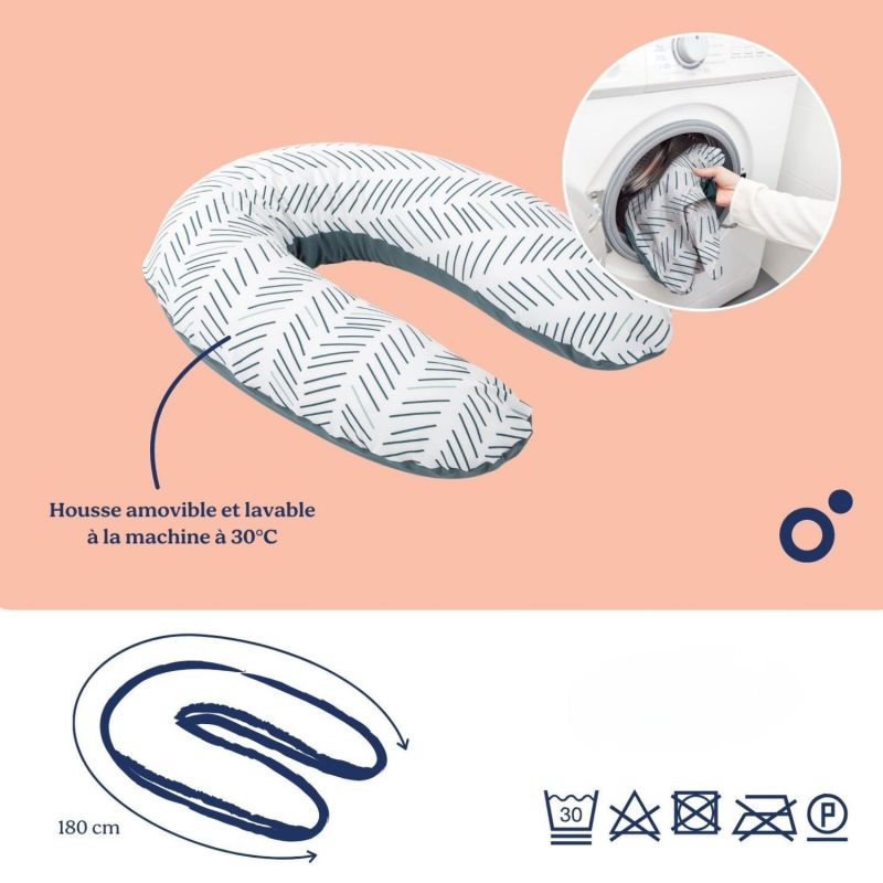 Coussin de maternité Doomoo Ethnic petrol Doomoo Produit 6