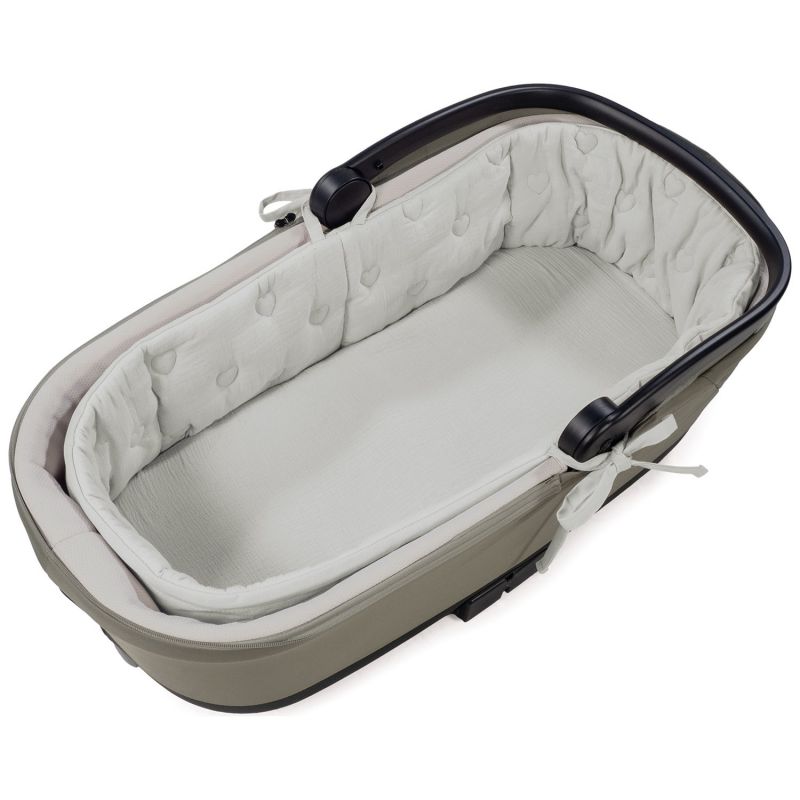 Housse de nacelle avec tiges + Drap-housse pour nacelle Sintra Vert Walking Mum Produit 1