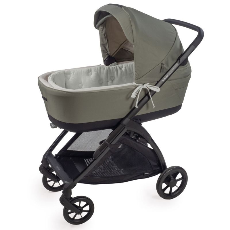 Housse de nacelle avec tiges + Drap-housse pour nacelle Sintra Vert Walking Mum Produit 3