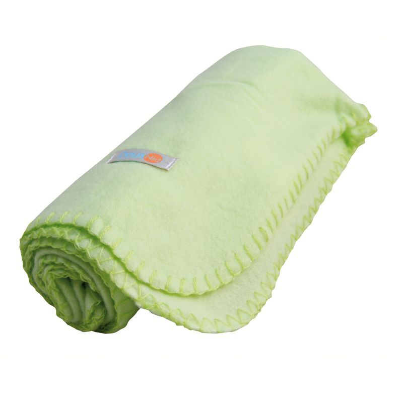 Couverture polaire Pola vert anis Doux Nid (75 x 100 cm) Domiva