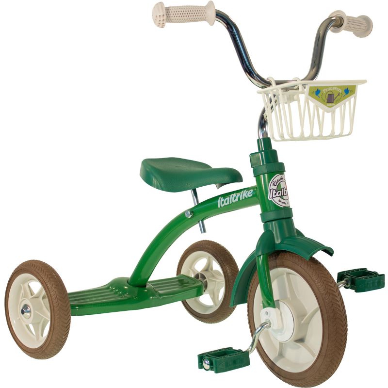 Tricycle Super LucyPrimavera avec panier avant 10'' vert Italtrike