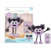 Personnage Lila violet et 2 cubes lumineux - Glo Pals