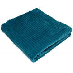 Couverture Boudoir paon (75 x 100 cm) - Domiva