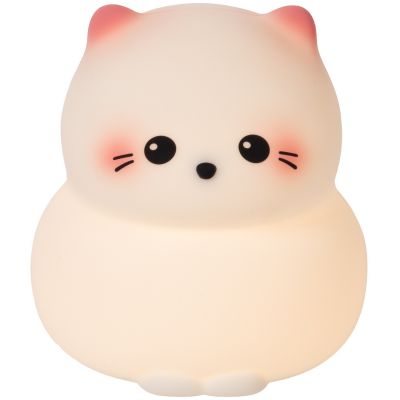 Veilleuse tactile en silicone chat (12 cm)