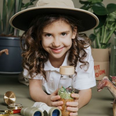 Bouteille sensorielle Spy Bottle Jurassic