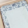 Housse de matelas à langer Toile de Jouy bleu Tartine et Chocolat Ambiance 2