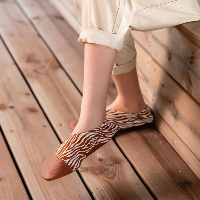 Chaussons tout-terrain Les Petits Zébrés (pointures 18-20) Les Pas Petits Ambiance 3