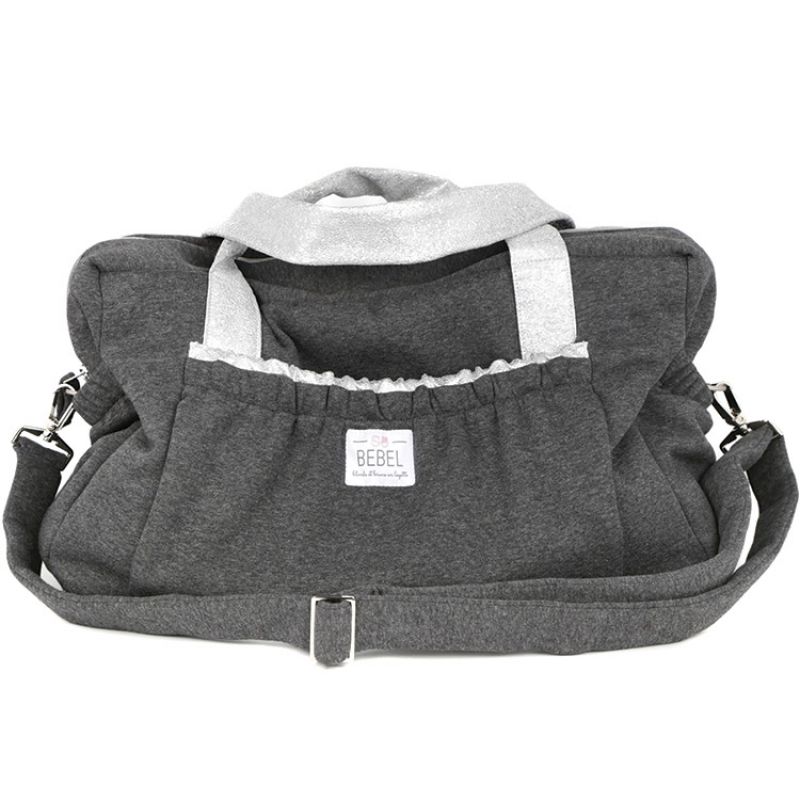 Sac à langer à anses évolutif gris anthracite New Jersey BEBEL
