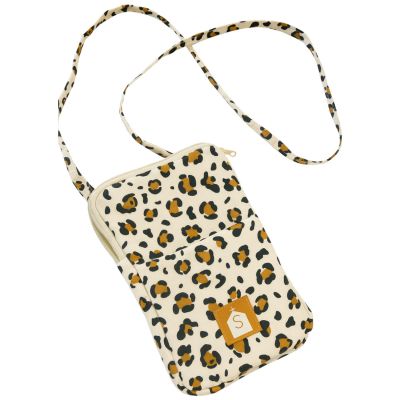 Sac bandoulière pour téléphone Léopard