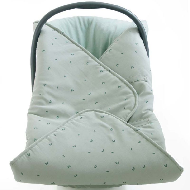 Nid d'ange passe sangle groupe 0+ Organic Green (100 cm) Gloop !