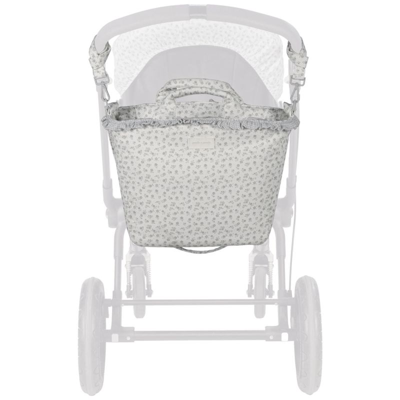 Sac à langer Little Bloom Fleurs Gris Pasito a pasito Produit 2