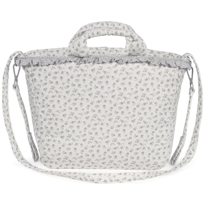 Sac à langer Little Bloom Fleurs Gris Pasito a pasito Produit 5