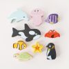 Animaux de l'océan en bois FSC à empiler Le Toy Van Ambiance 6