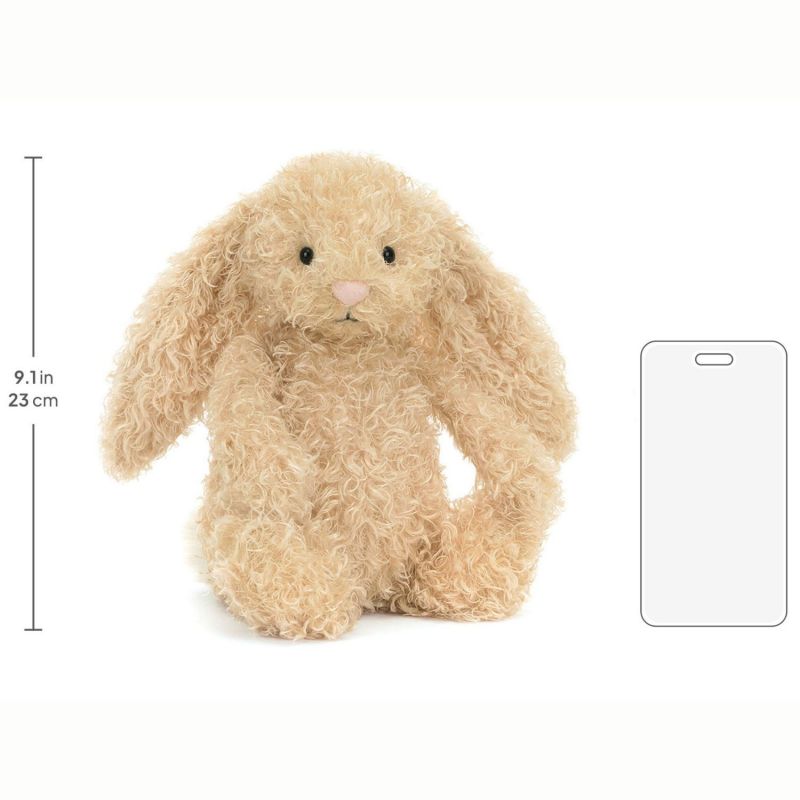 Peluche Bashful Luxe Lapin Curly (31 cm) Jellycat Produit 5