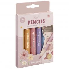 Crayons de couleur en bois Rosa - Little Dutch