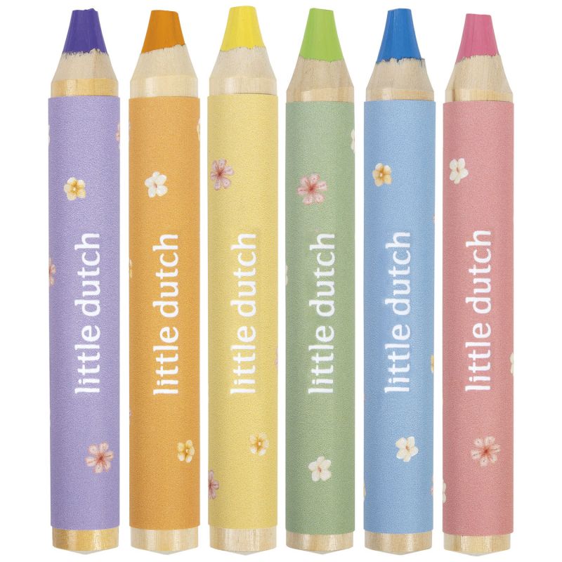 Crayons de couleur en bois Rosa Little Dutch Produit 2