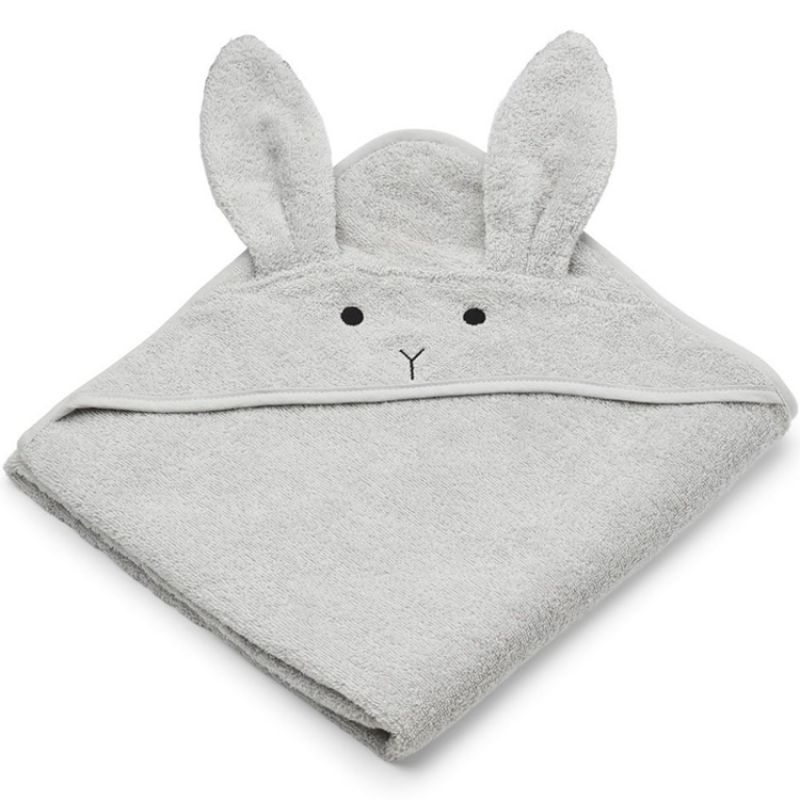 Cape de bain Albert Lapin dumbo grey (70 x 70 cm) Liewood