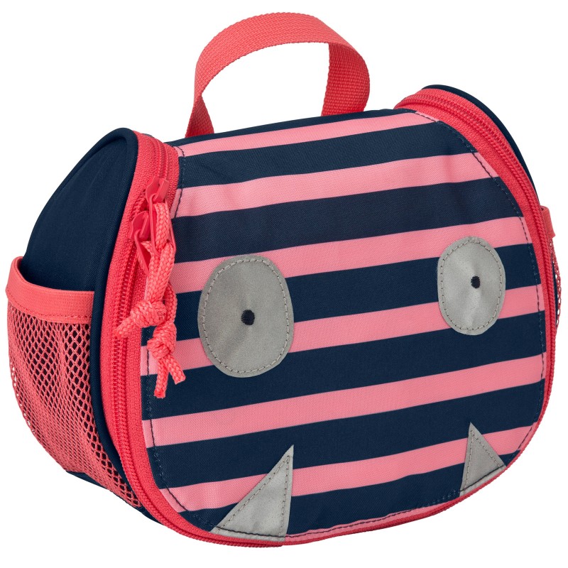 Trousse de toilette Little Monsters Mad Mabel corail Lässig