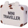 Petite valise Mini traveller Teddy écru  par Childhome