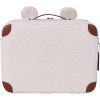 Petite valise Mini traveller Teddy écru  par Childhome