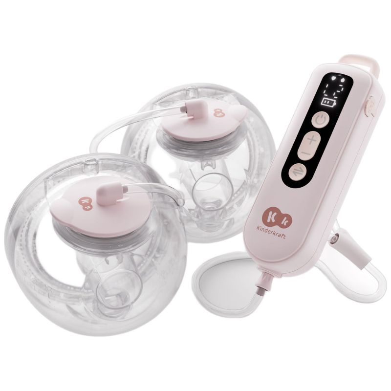 Tire-lait double mains libres GentleFlow Pink Kinderkraft Produit 1