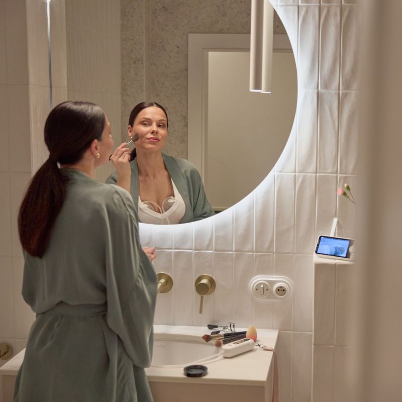 Tire-lait double mains libres GentleFlow Pink Kinderkraft Ambiance 8